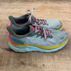 Hoka x free people Clifton 8 shoes